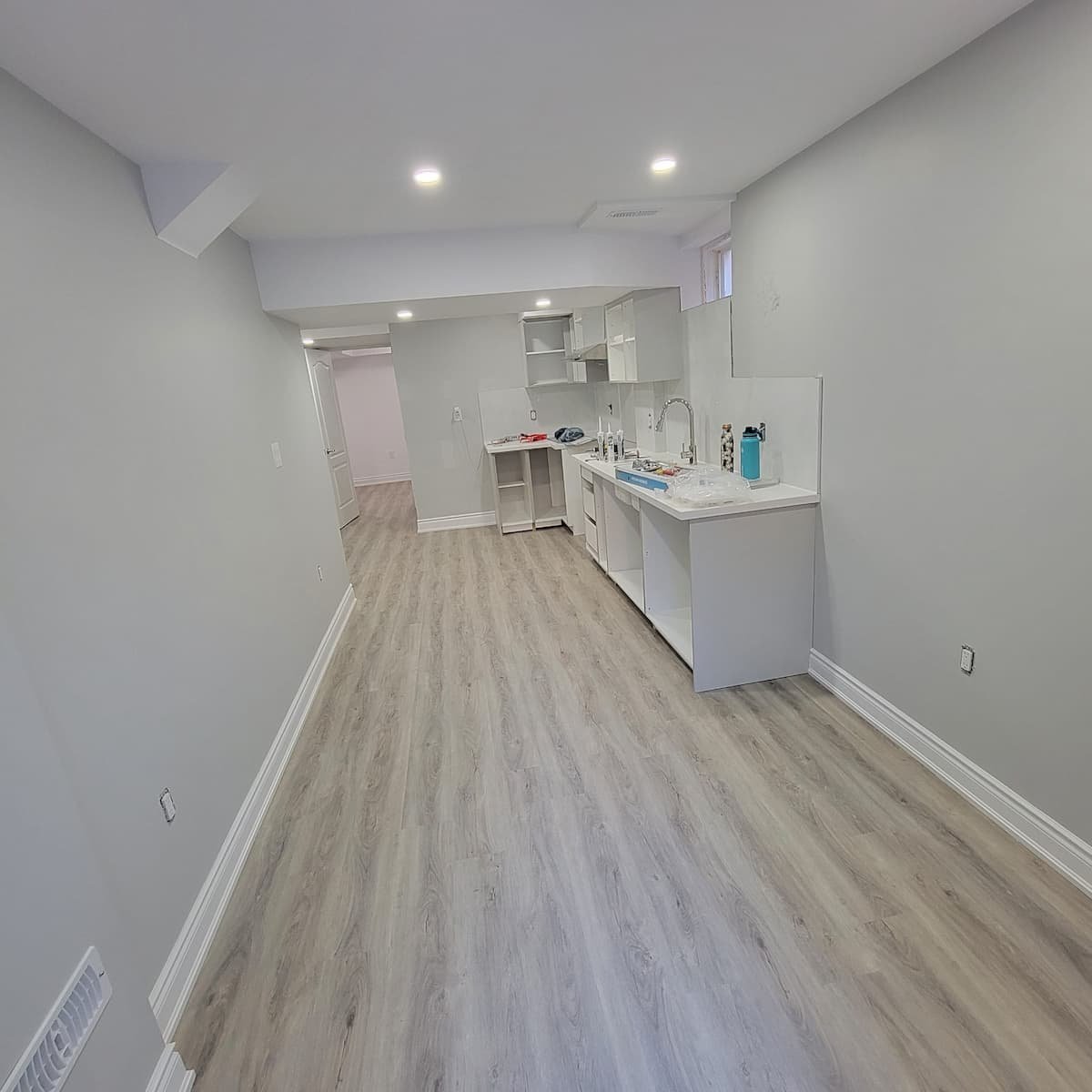 Kitchen Renovation Under Construction Brampton