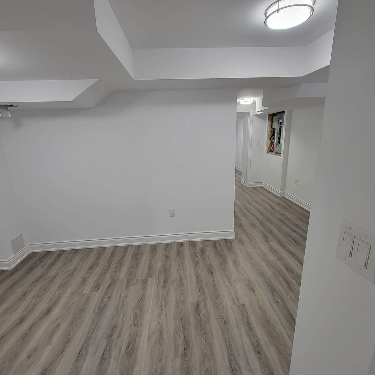 Basement Living Room Renovation Brampton