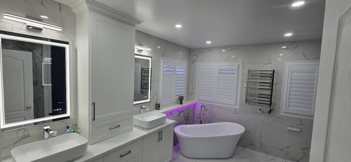 Spa-Style Bathroom Renovation Brampton
